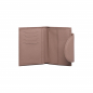 Preview: Medium-sized wallet made from taupe calf leather